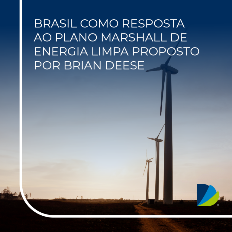 O Brasil como resposta ao Plano Marshall de Energia Limpa proposto por Brian Deese